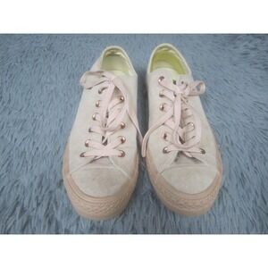 Converse Chuck Taylor All Star 2 Shoes Womens Size 8 Pink Leather 158411C